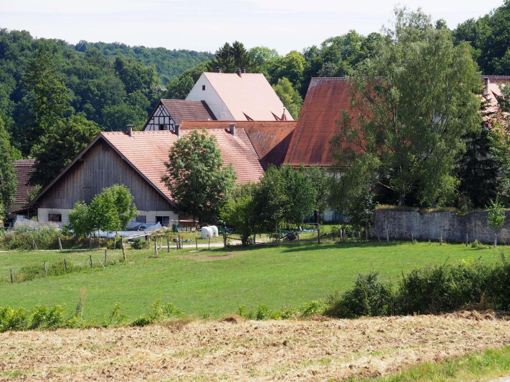 Ferienwohnung Pension Waldblick Heidenheim an der Brenz Dış mekan fotoğraf